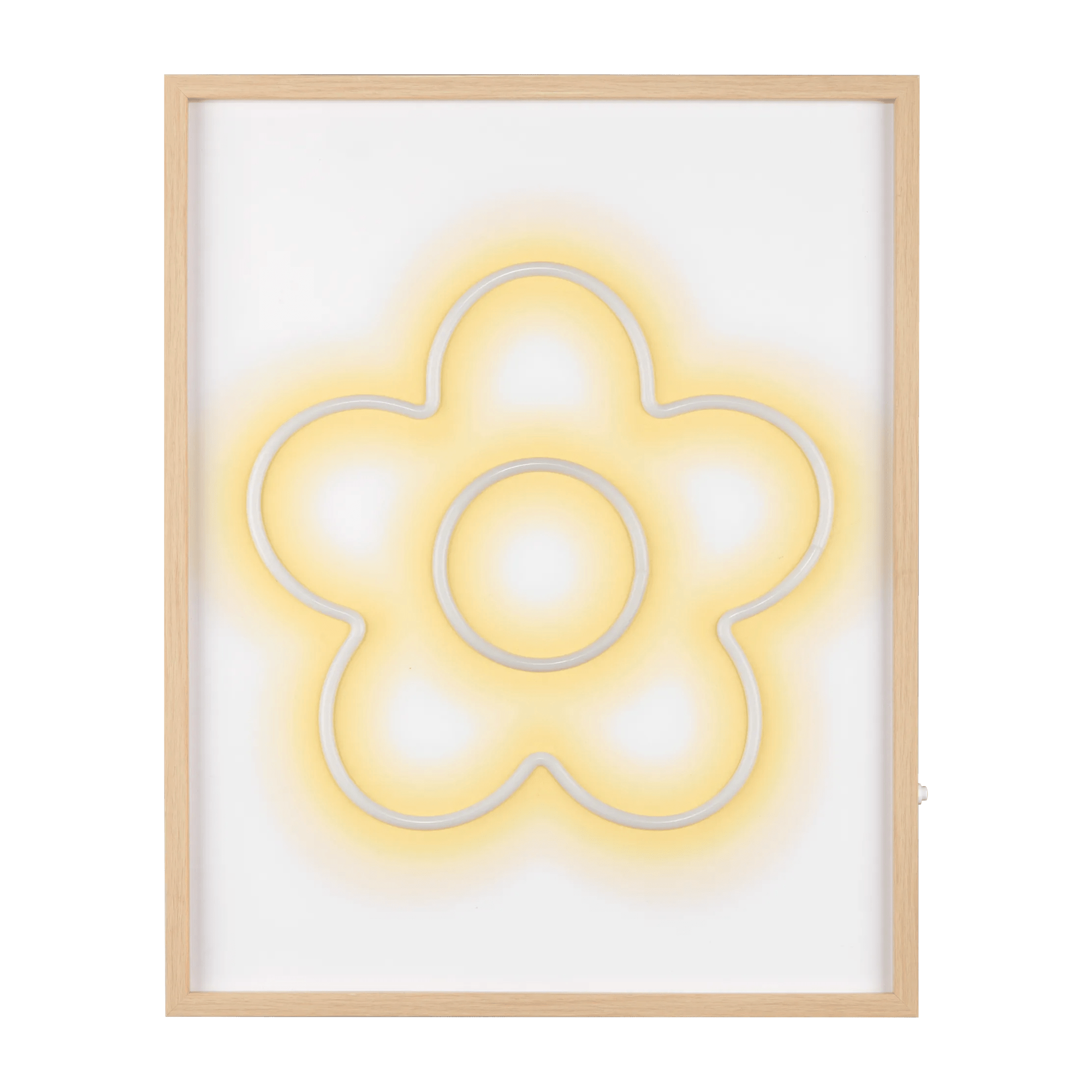 Floral LED Neon Wall Decoration