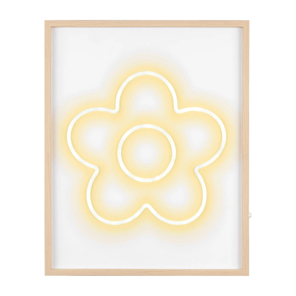 Floral LED Neon Wall Decoration