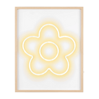 Floral LED Neon Wall Decoration