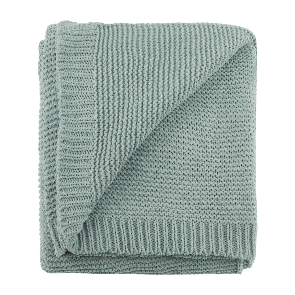 Aqua Lonny Woven Throw
