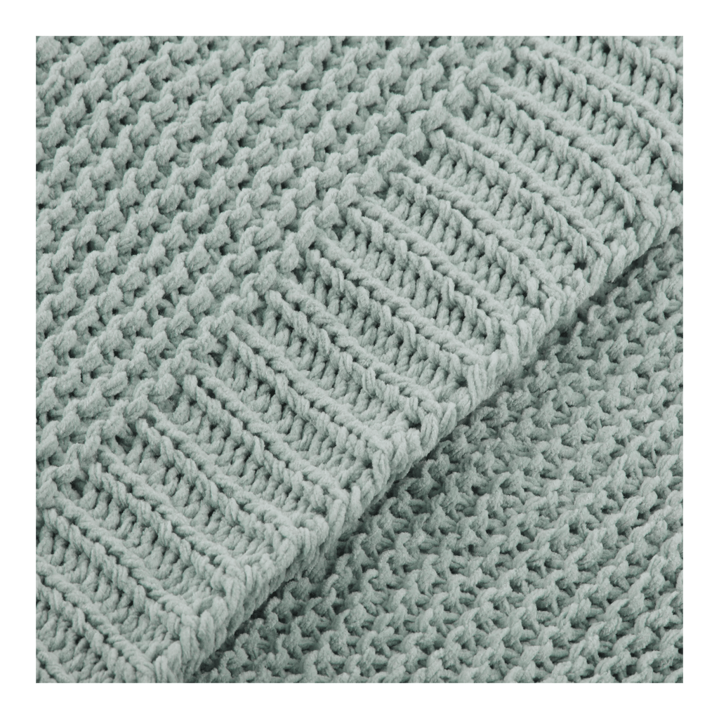 Aqua Lonny Woven Throw