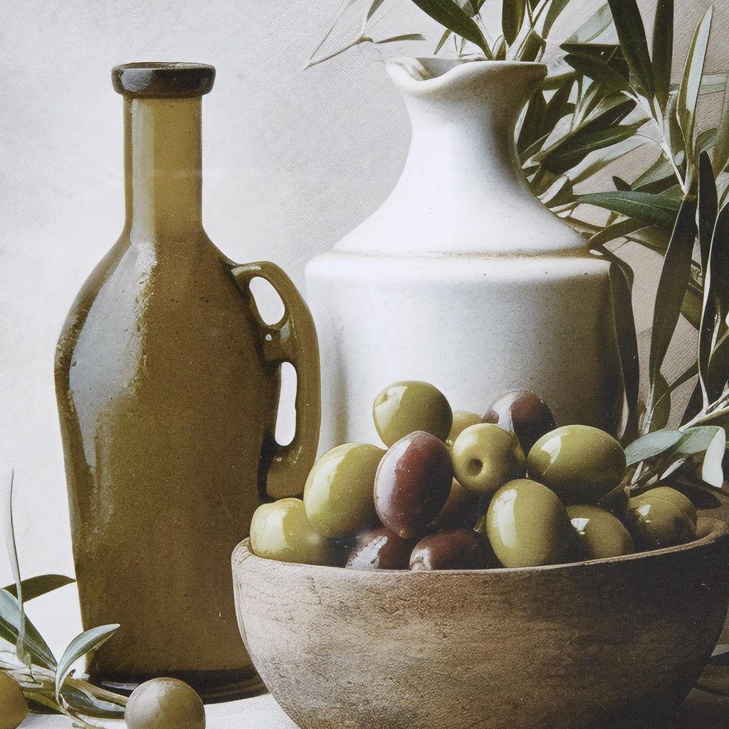 Olives and Vases Framed Art