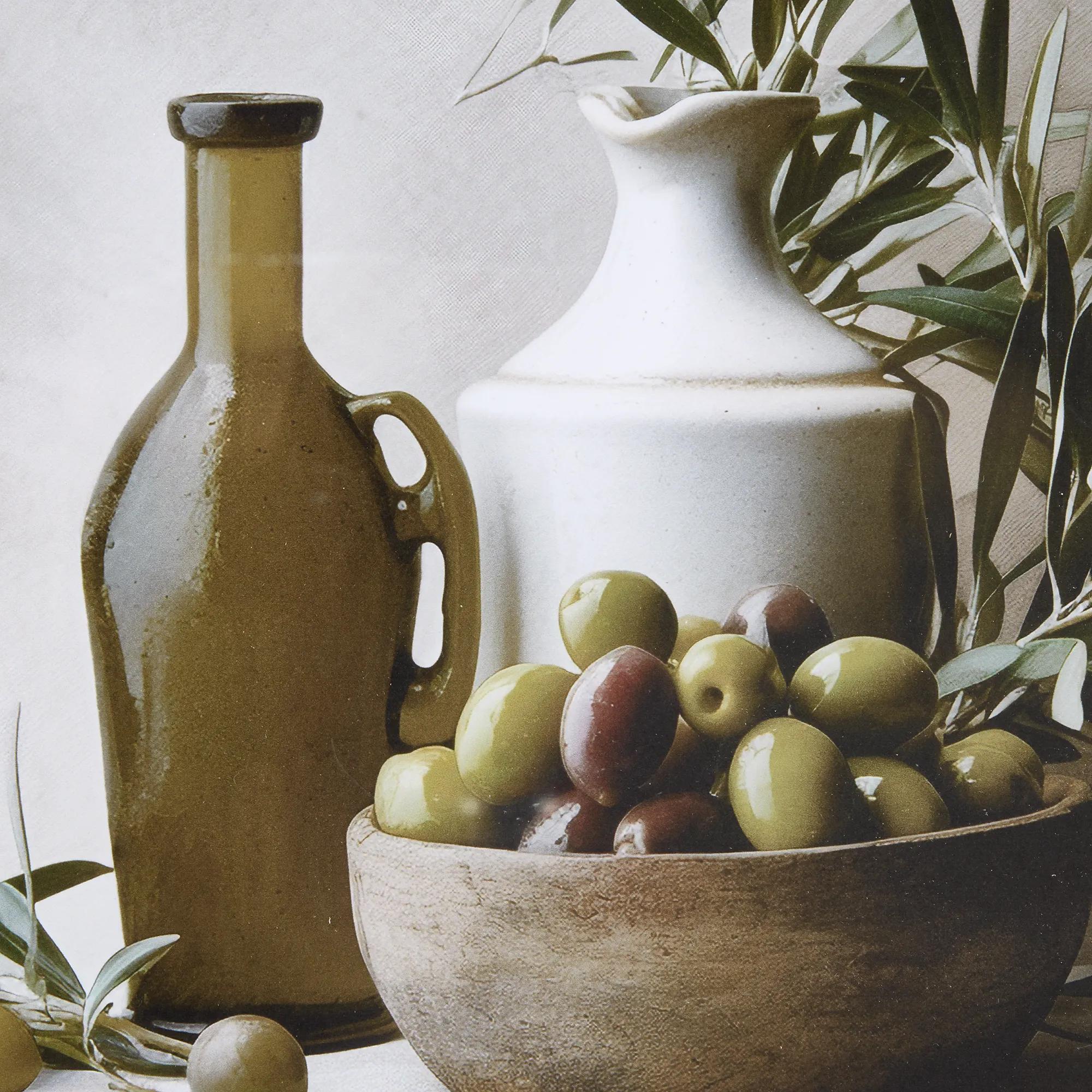 Olives and Vases Framed Art