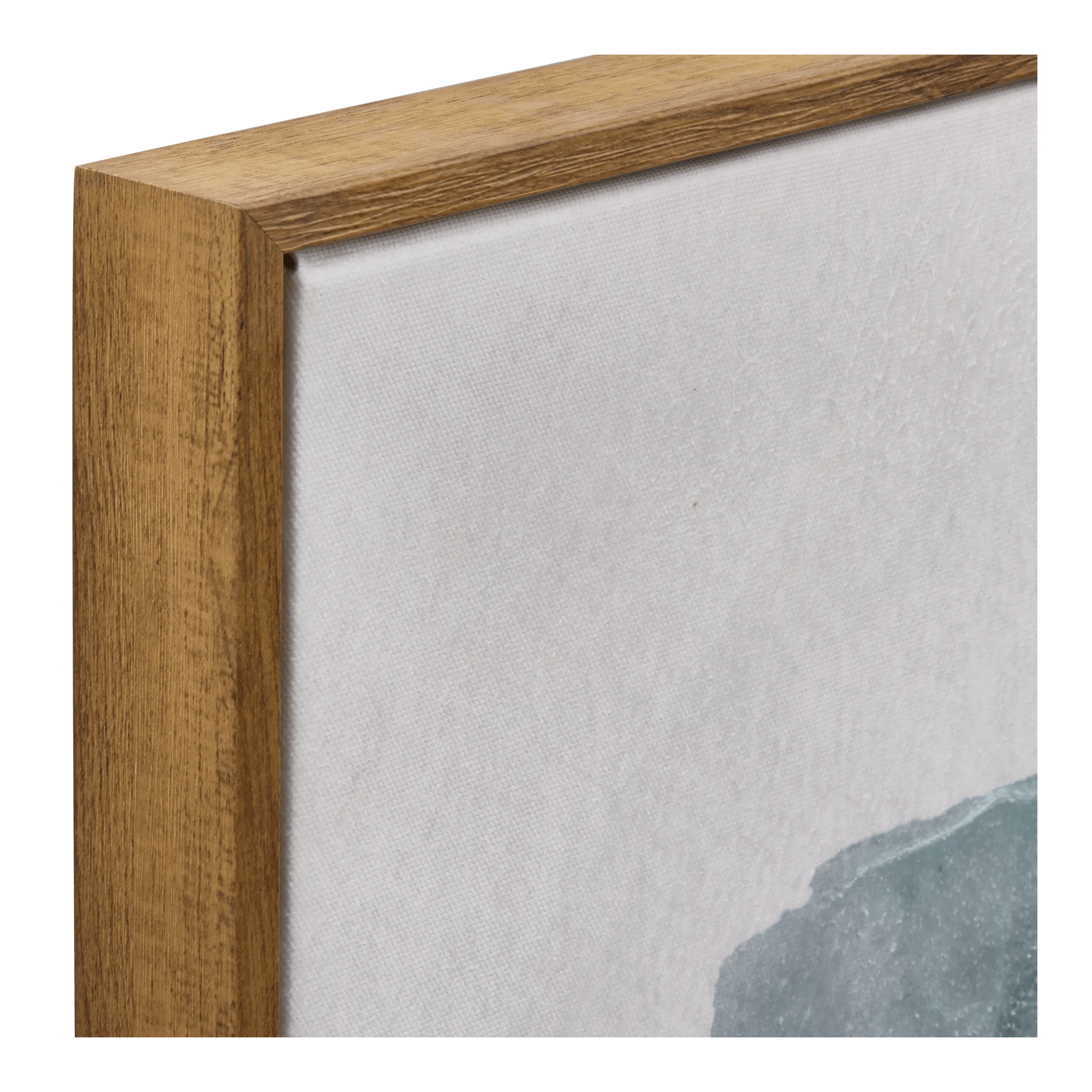 Blue Stokes Framed Art