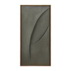 Green Abstract Framed Art