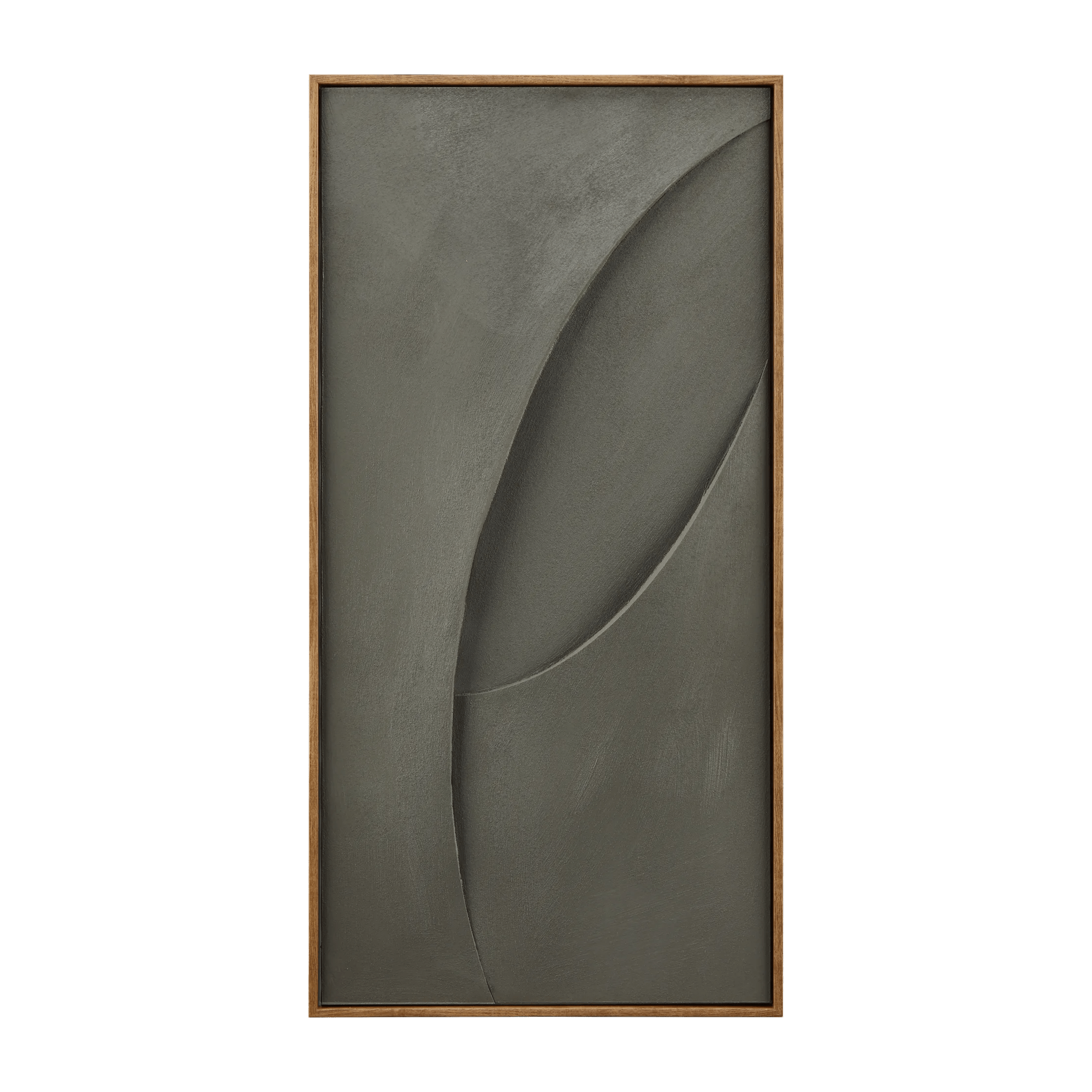 Green Abstract Framed Art