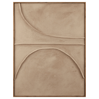 Sand Curves Framed Art
