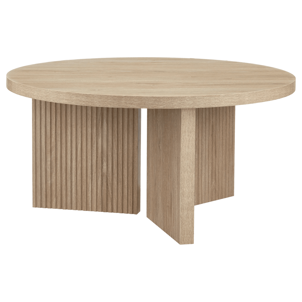 Wooden Round Coffee Table