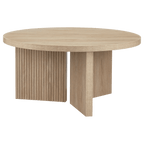 Wooden Round Coffee Table