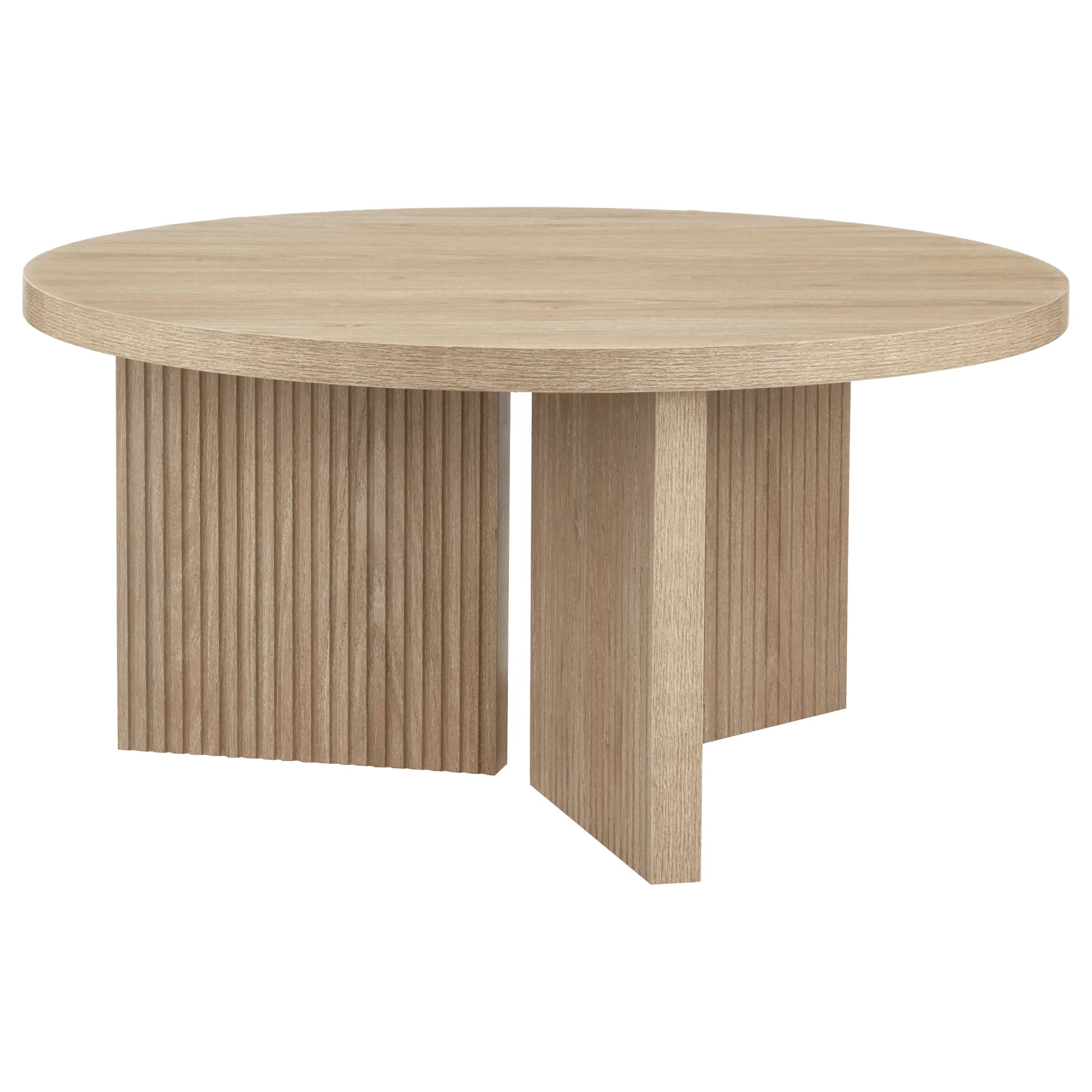 Wooden Round Coffee Table
