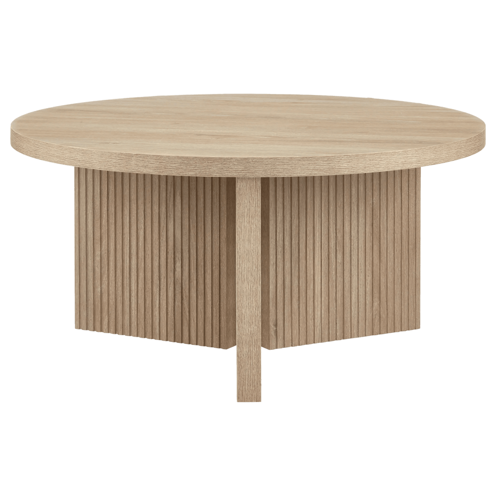 Wooden Round Coffee Table