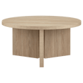 Wooden Round Coffee Table