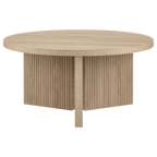 Wooden Round Coffee Table