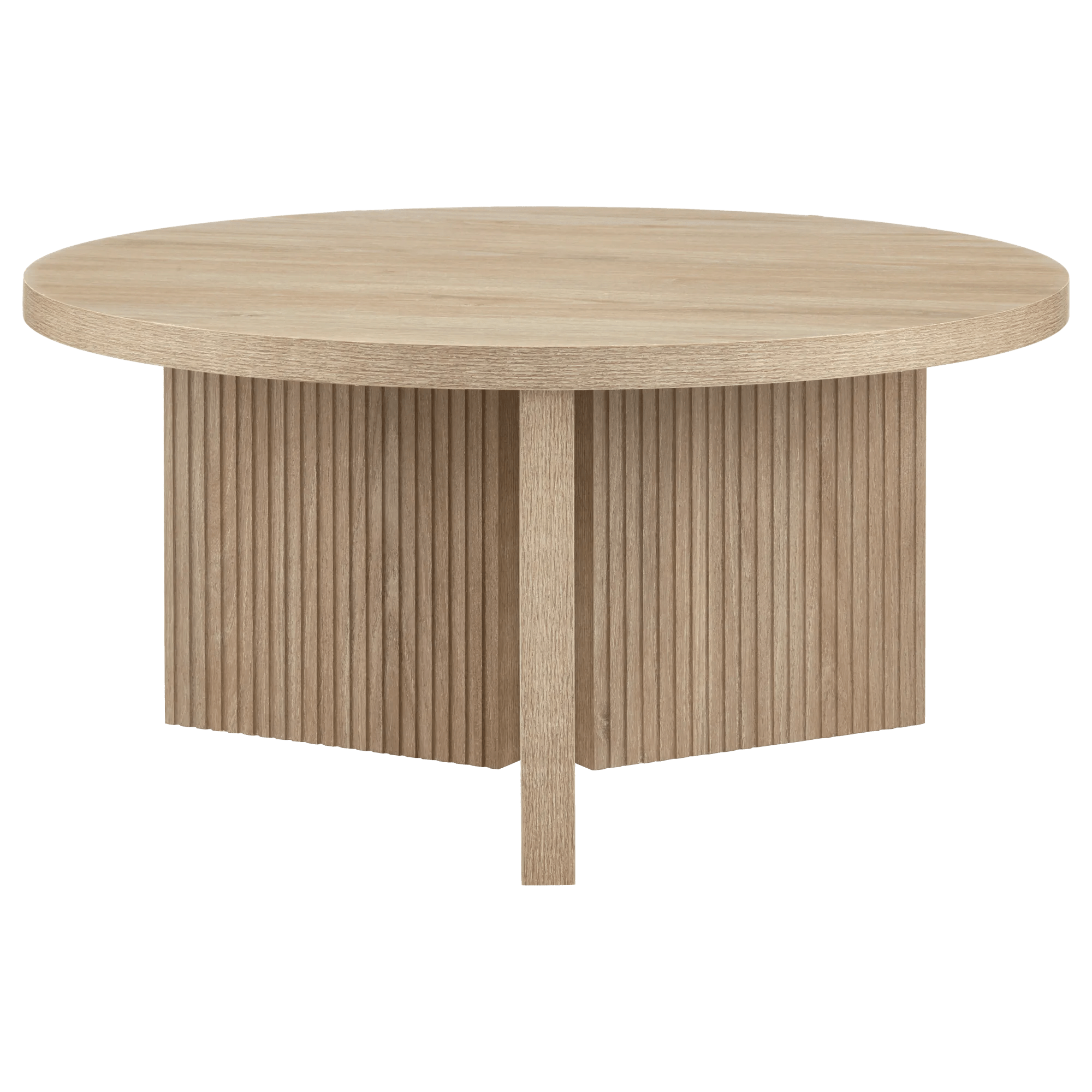 Wooden Round Coffee Table