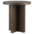 Wooden Round Side Table