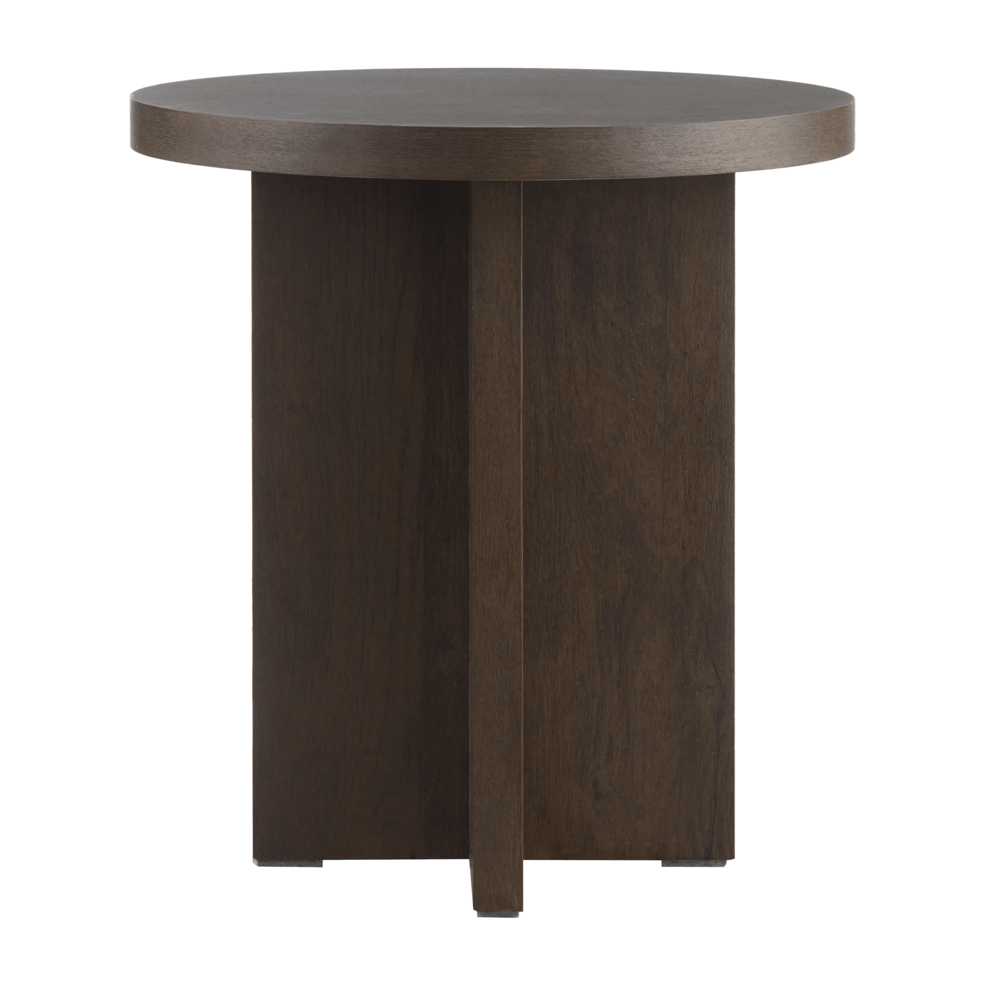 Wooden Round Side Table