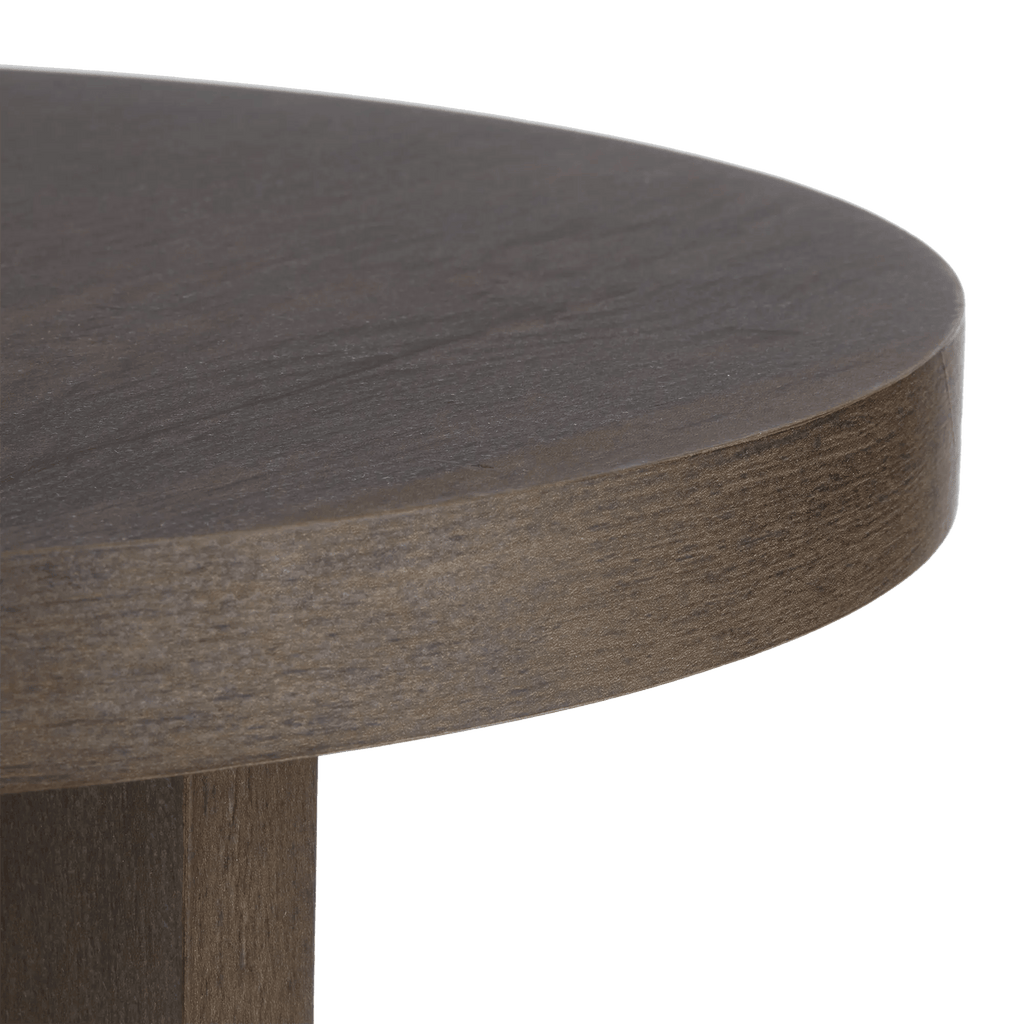 Wooden Round Side Table