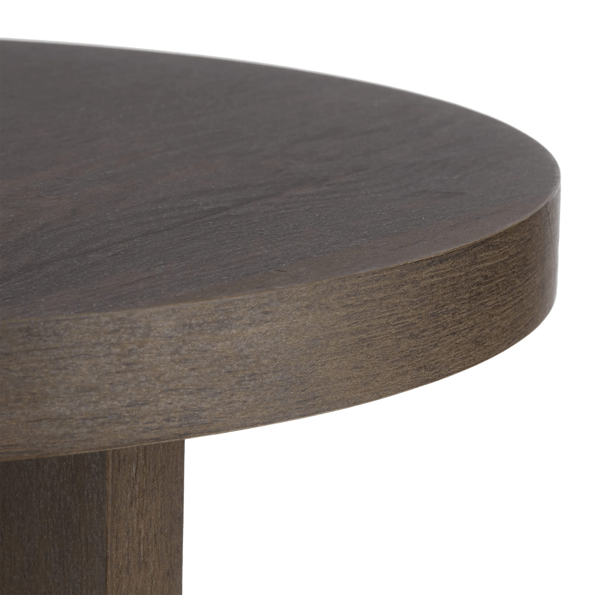 Wooden Round Side Table