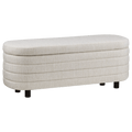 Fabric Ottoman with Storage