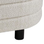 Fabric Ottoman with Storage