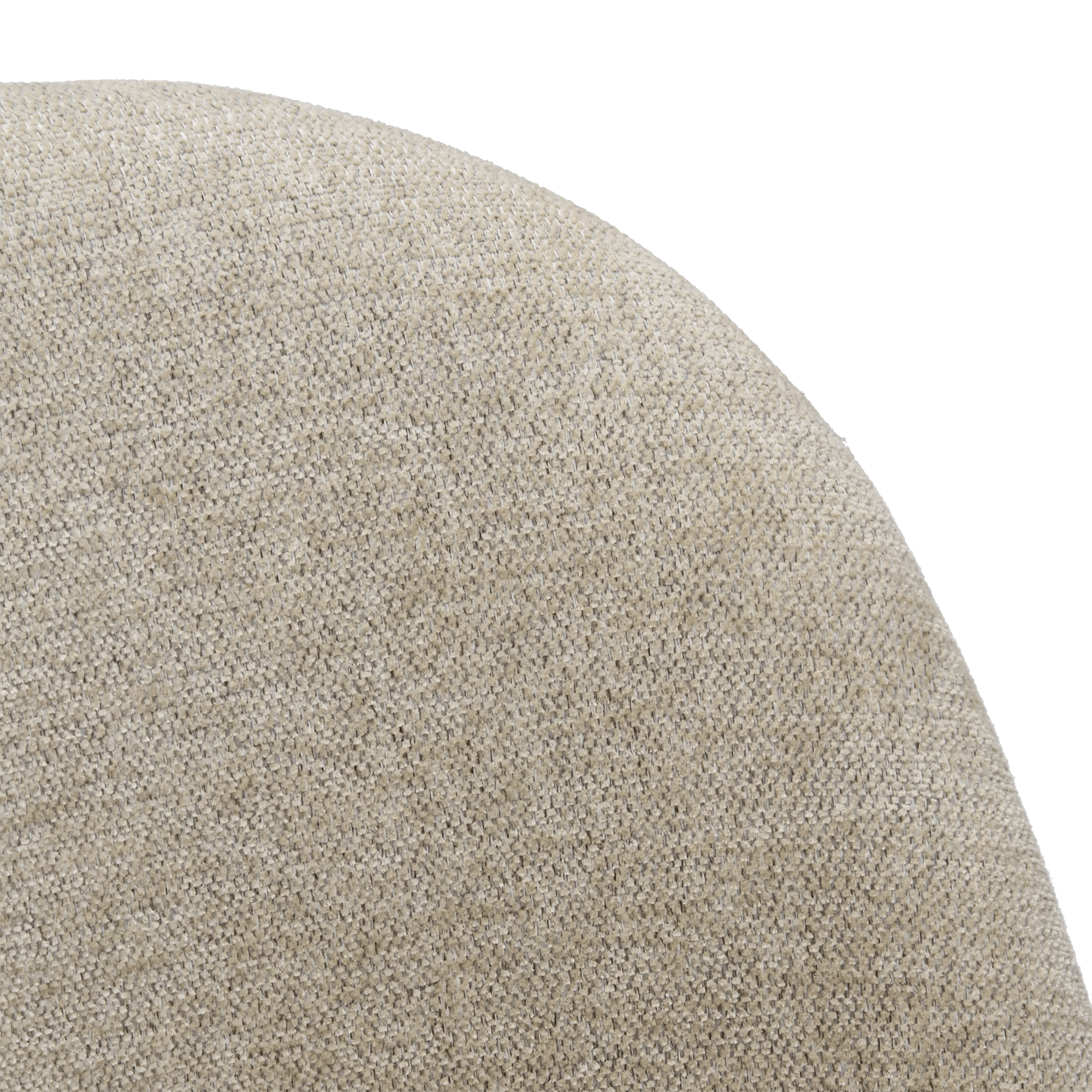 Fabric and Natural Wood Dining Chair