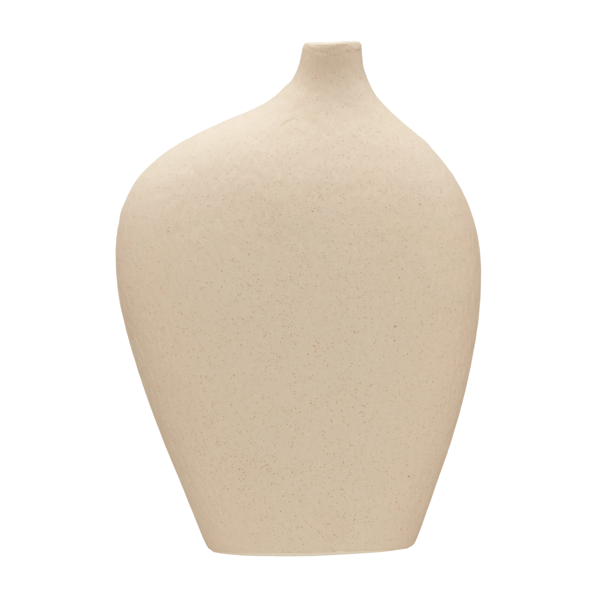 Curved Ceramic Table Vase