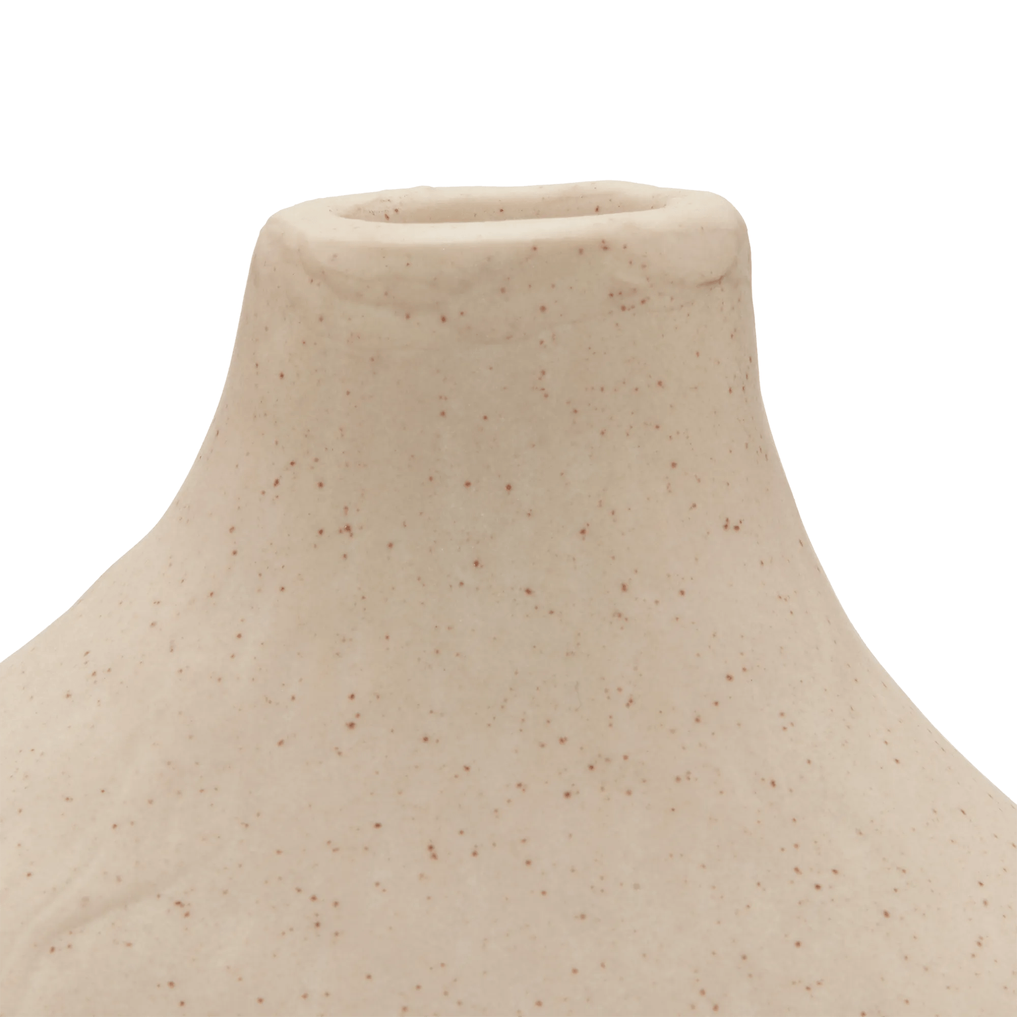 Curved Ceramic Table Vase