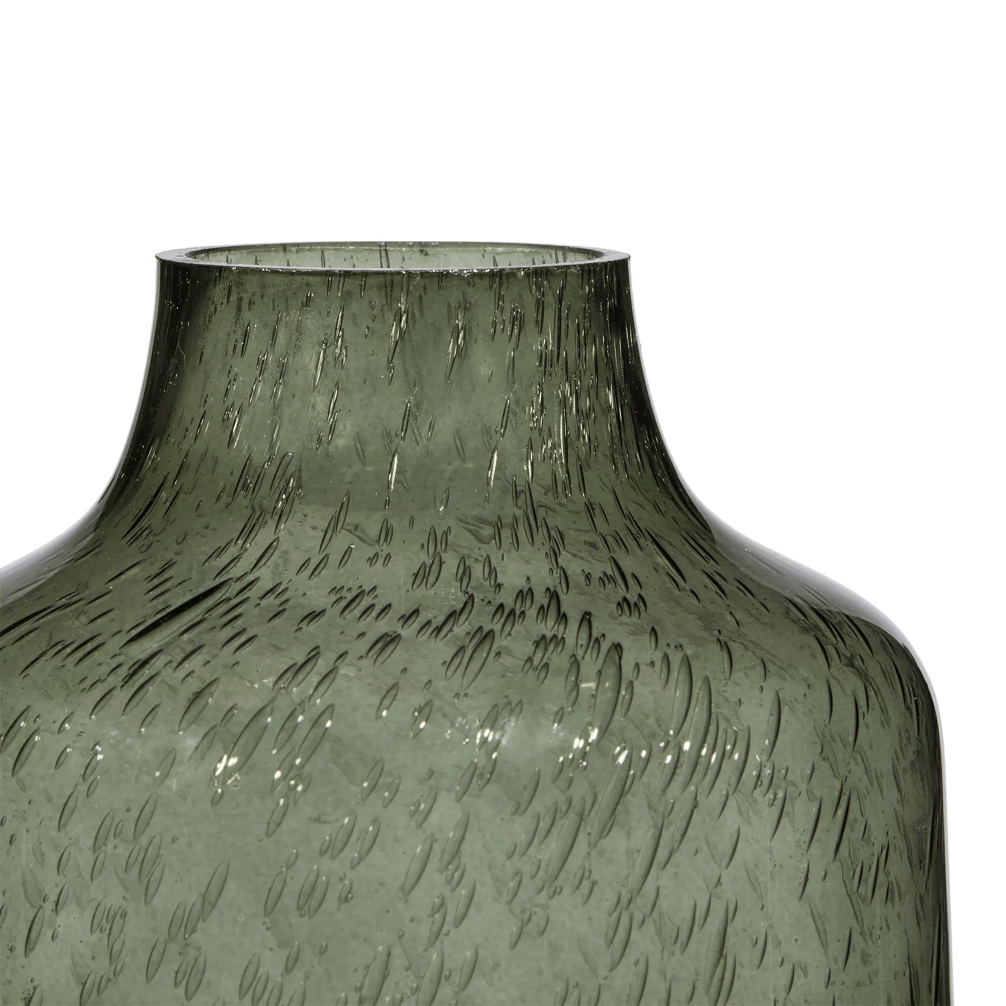 Bubble Glass Table Vase