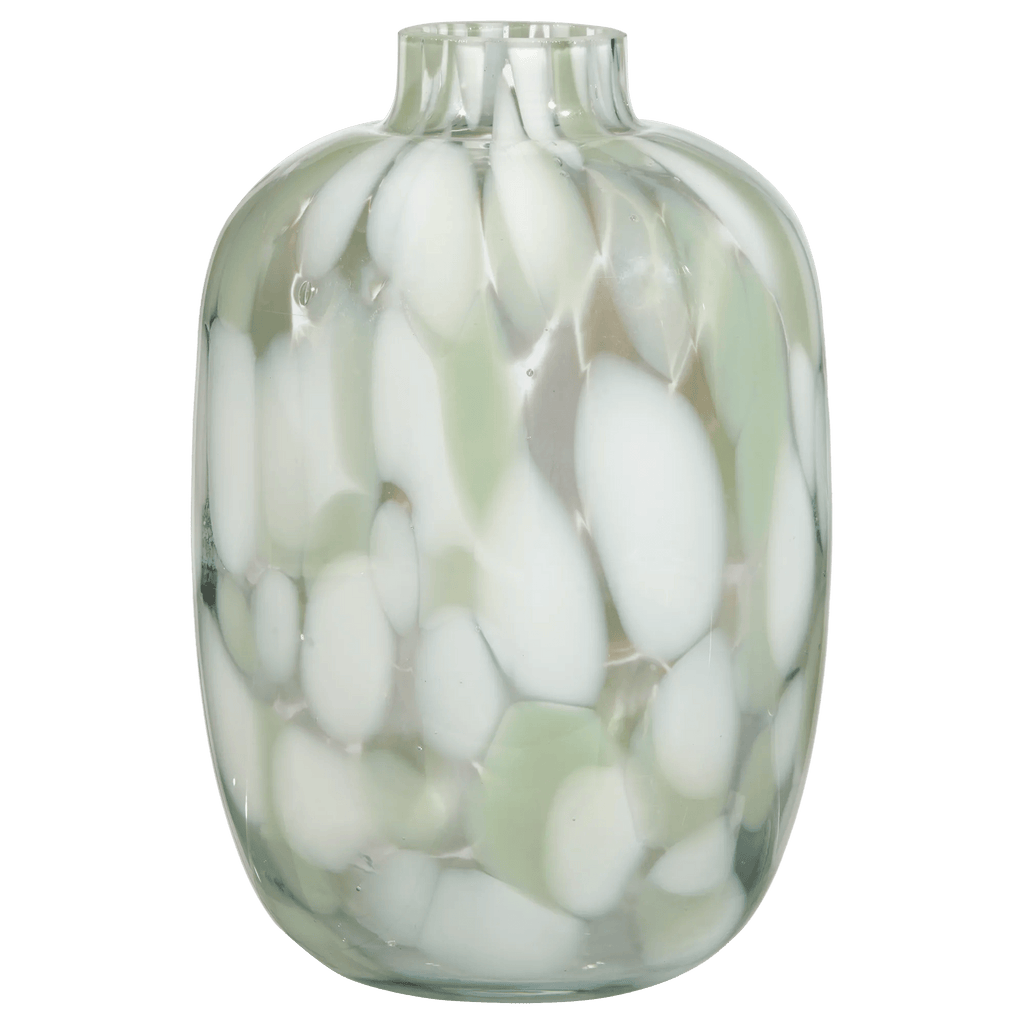 Green Glass Table vase