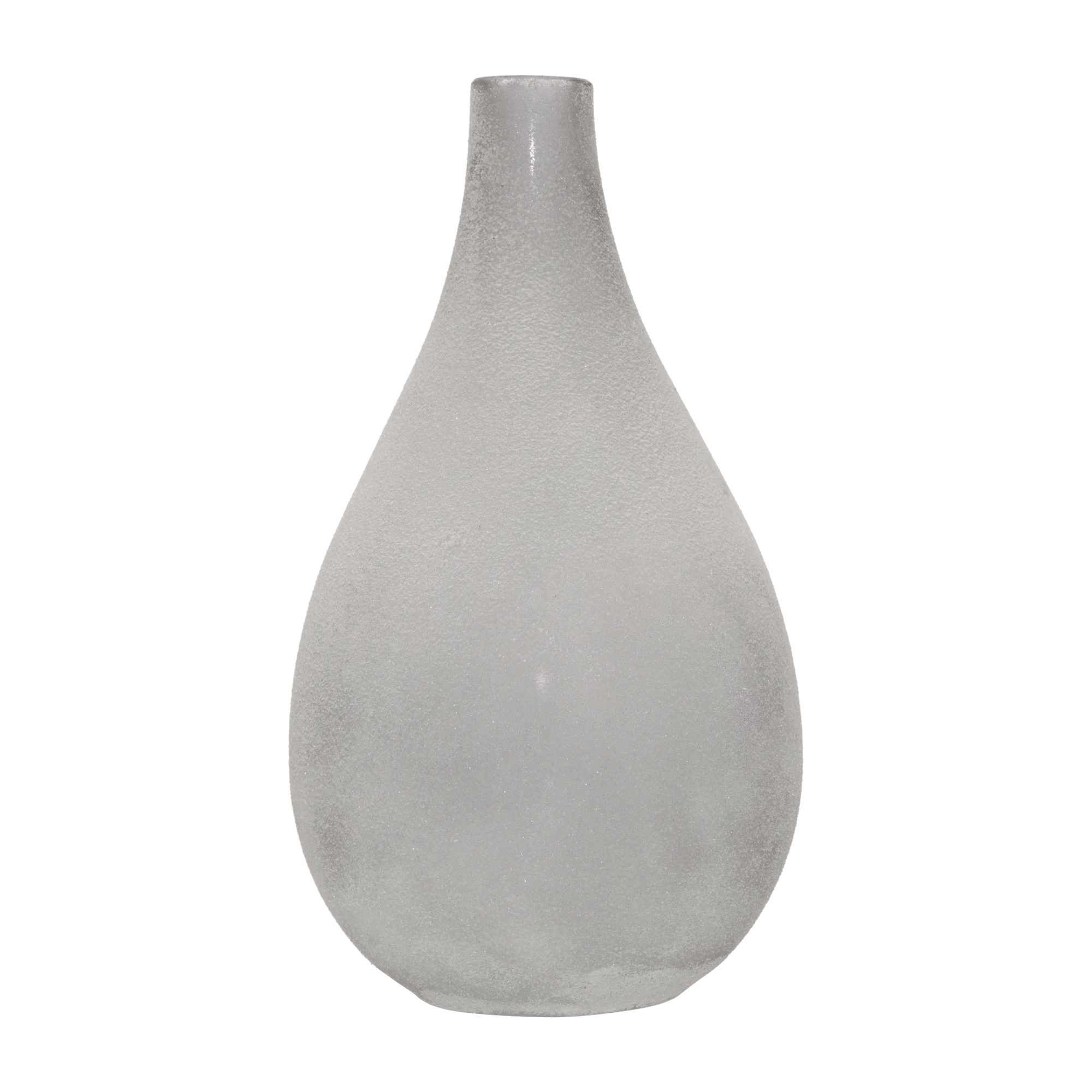 Frosted Glass Table Vase