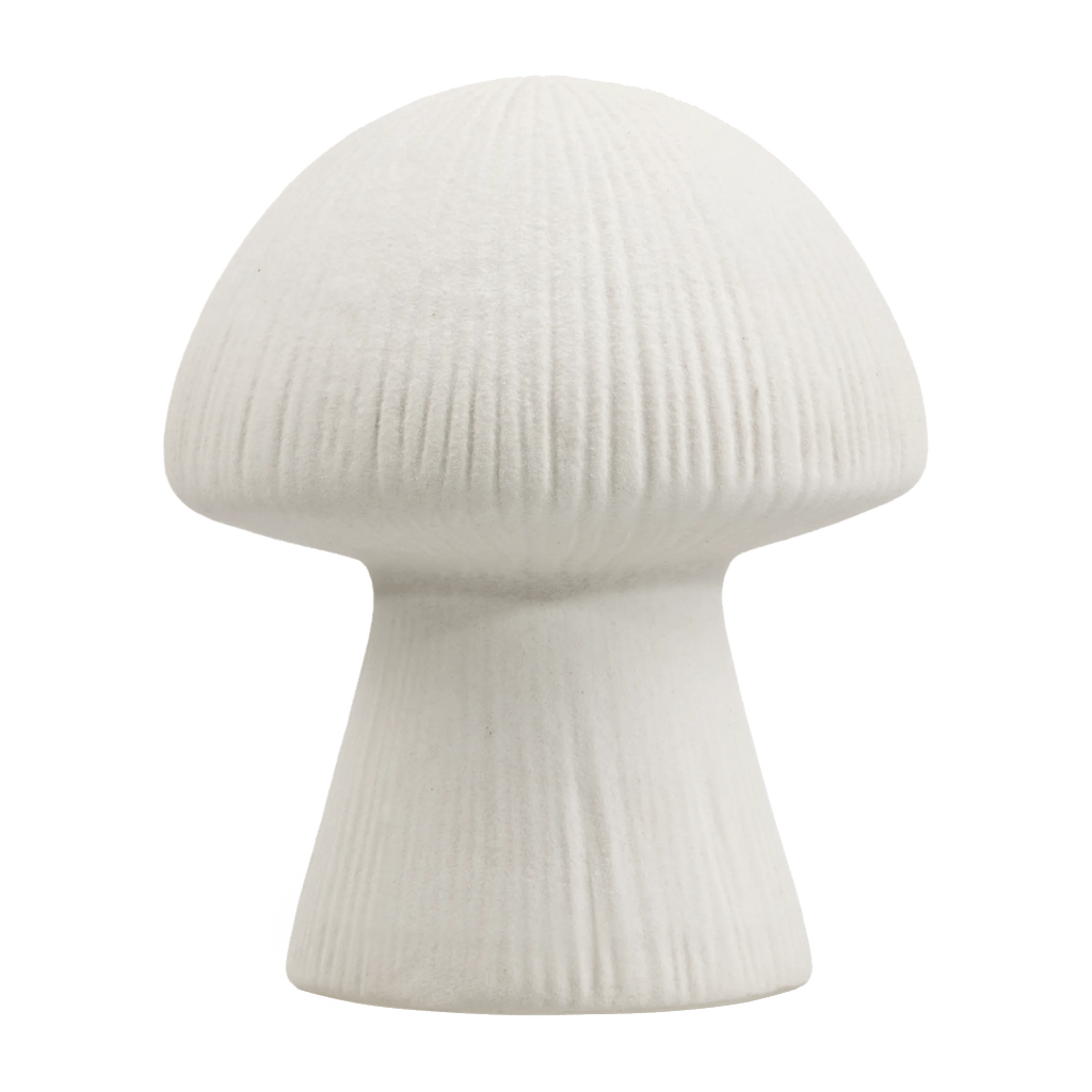 Ceramic White Mushroom