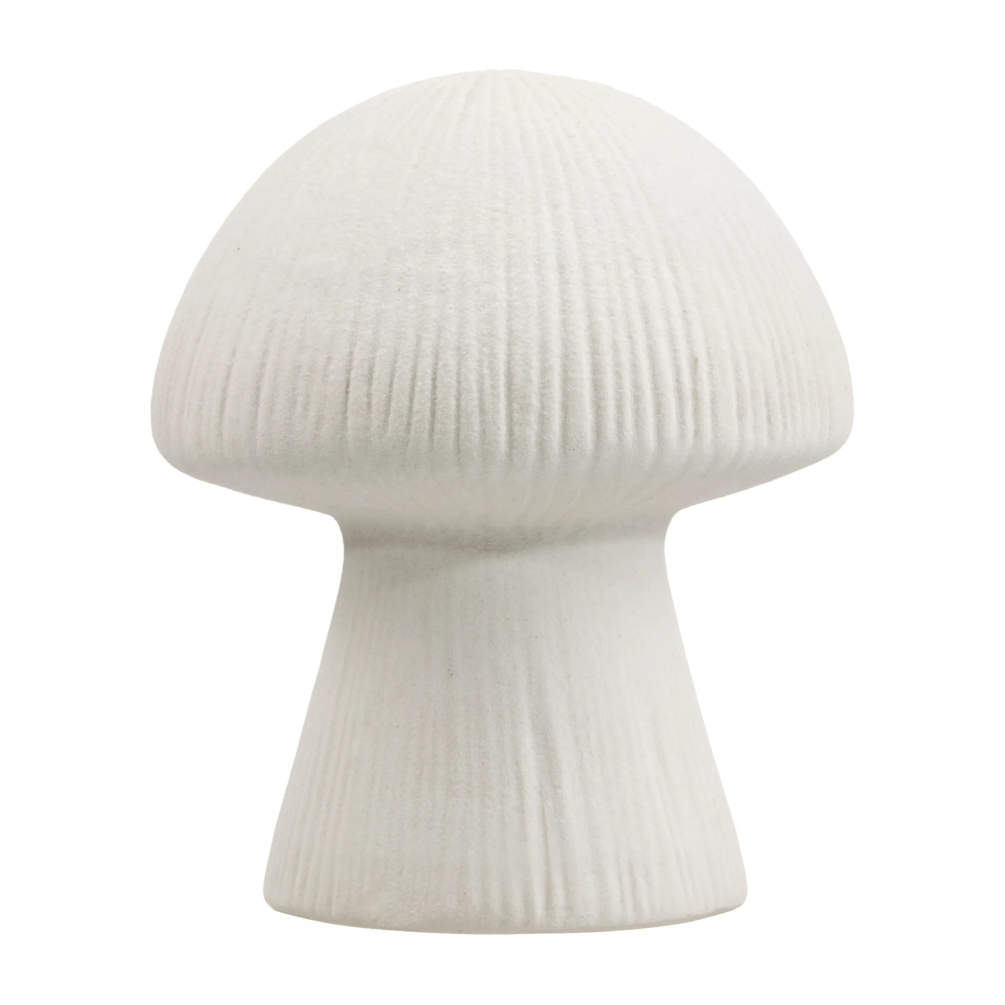 Ceramic White Mushroom