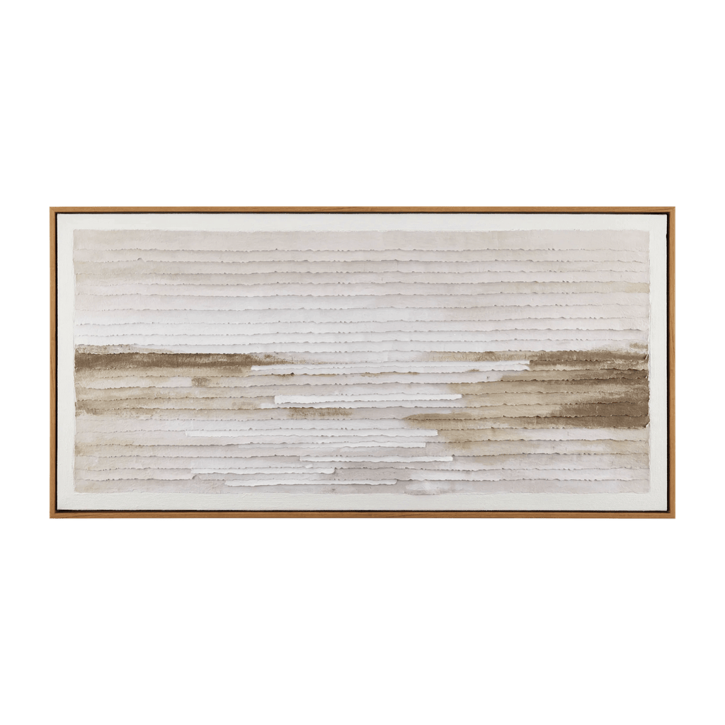 Neutral Horizon Framed Art