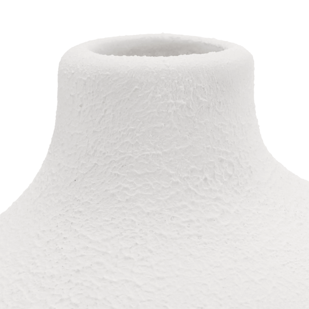 White Ceramic Table Vase