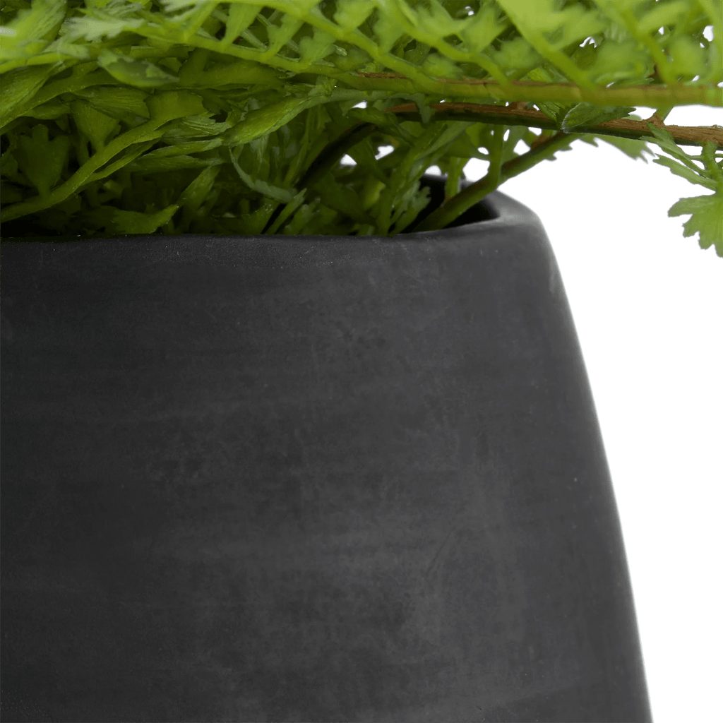 Pot with Artificial Fern