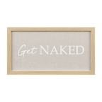 Get Naked Framed Art Printed