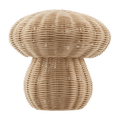 Rattan Mushroom Table Light