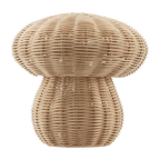 Rattan Mushroom Table Light