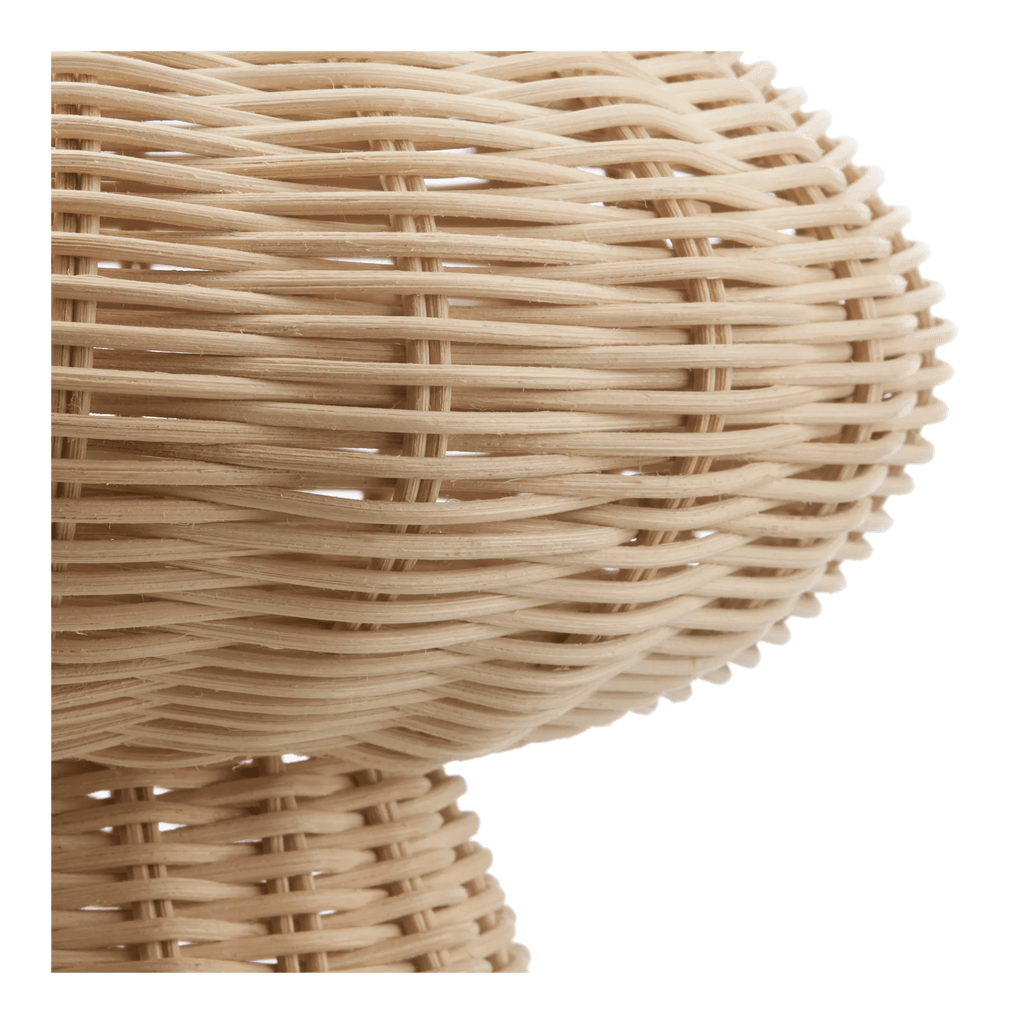 Rattan Mushroom Table Light