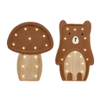 Set of 2 Decorations with Light