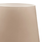 Beige Glass Table Lamp