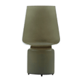 Khaki Glass Table Lamp