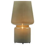 Khaki Glass Table Lamp