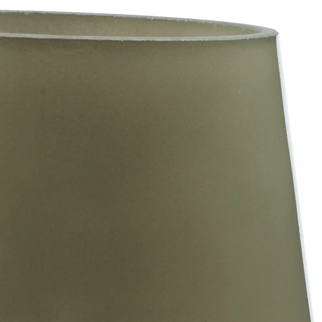 Khaki Glass Table Lamp