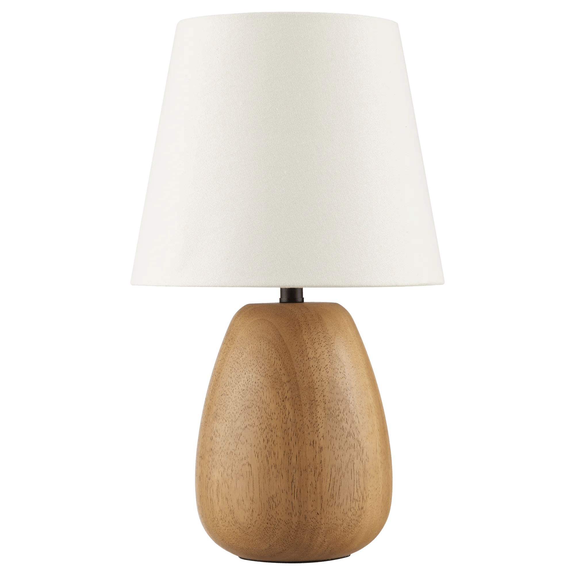 Mango Wood Base Table Lamp