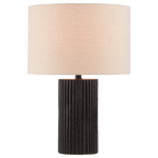 Black Wood Table Lamp