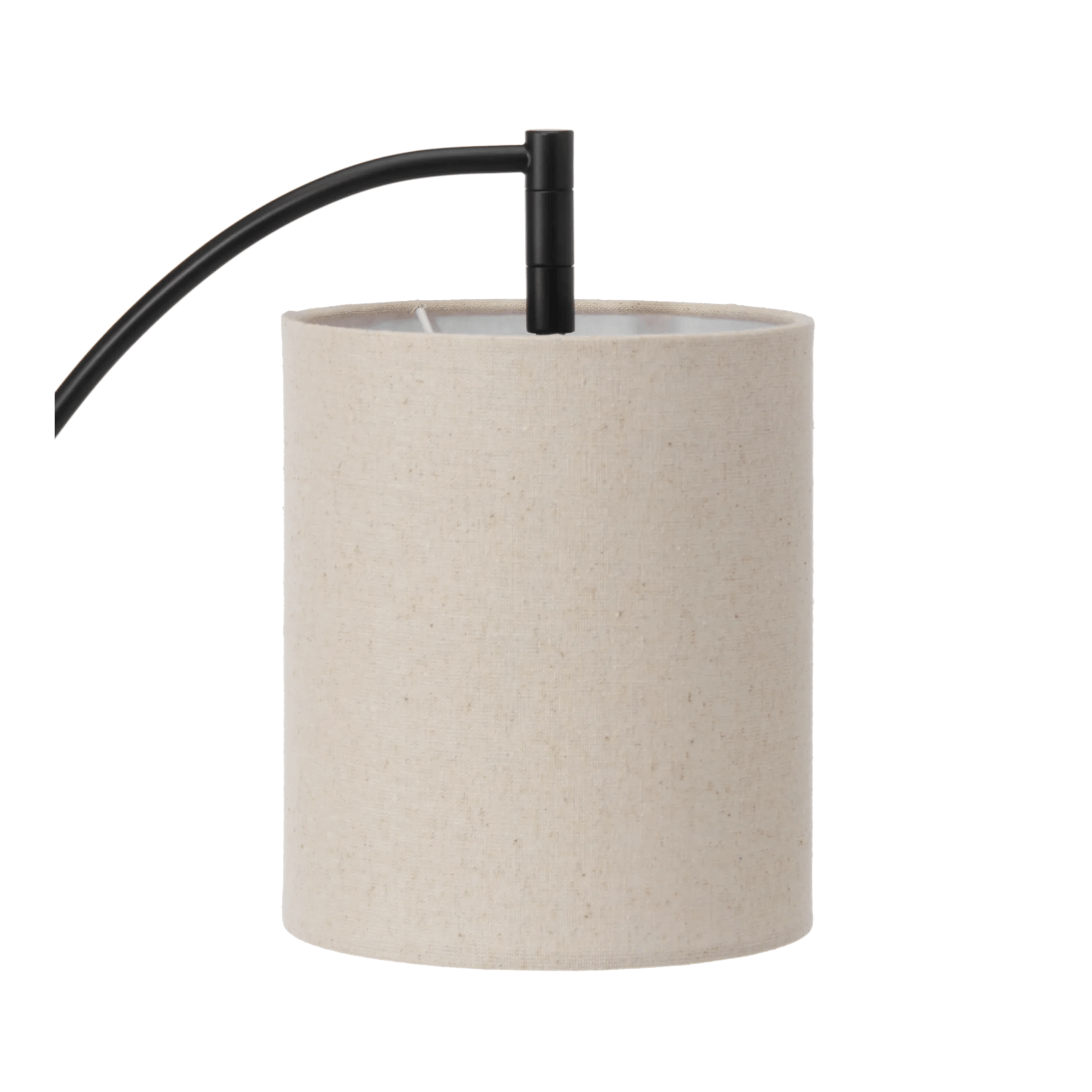 3 Linen Shade Floor Lamp