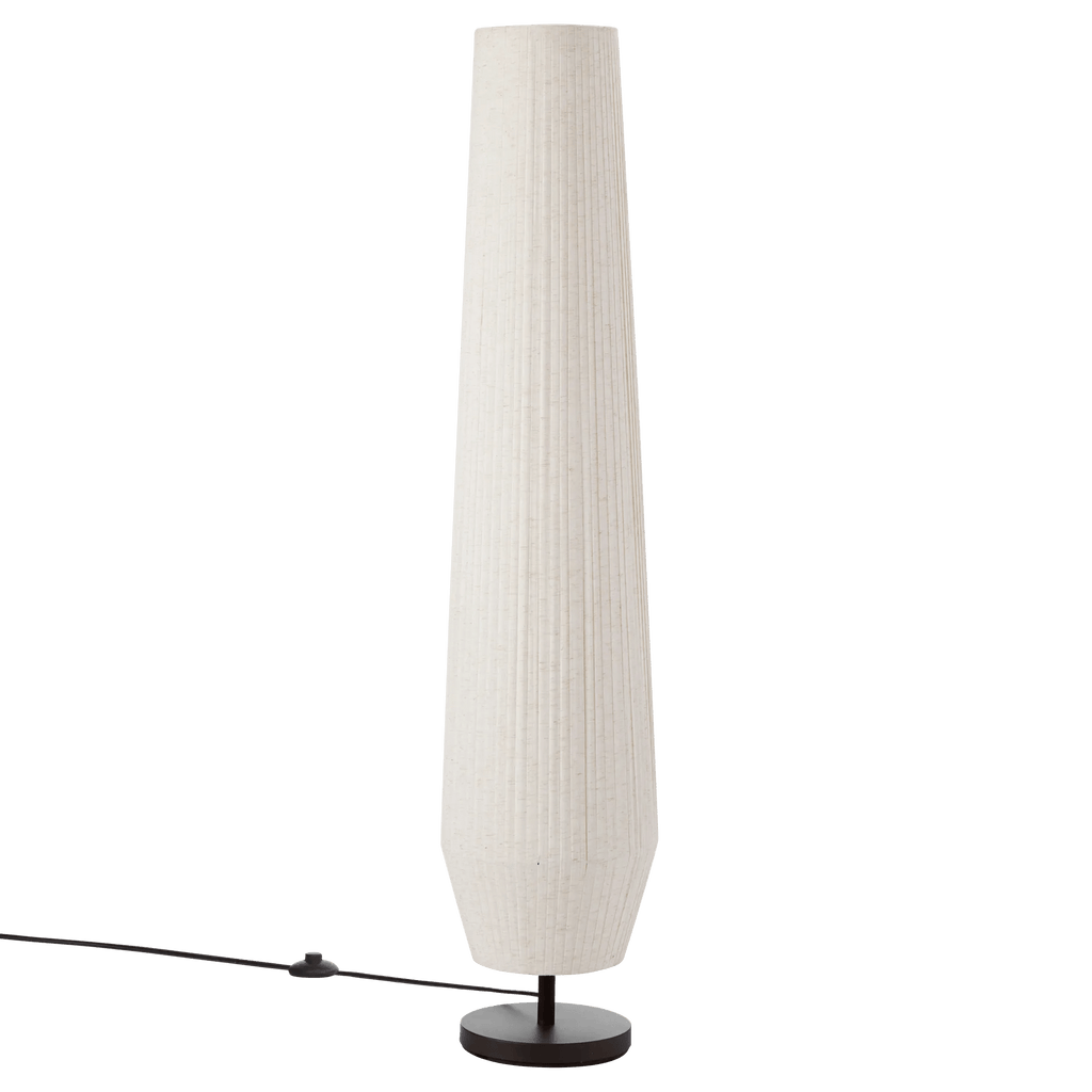 Linen Tube Floor Lamp