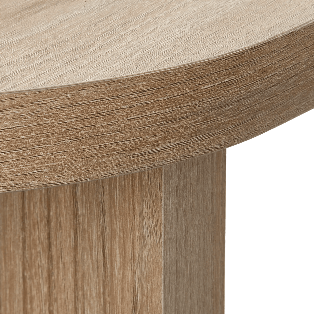 Natural Wood Console