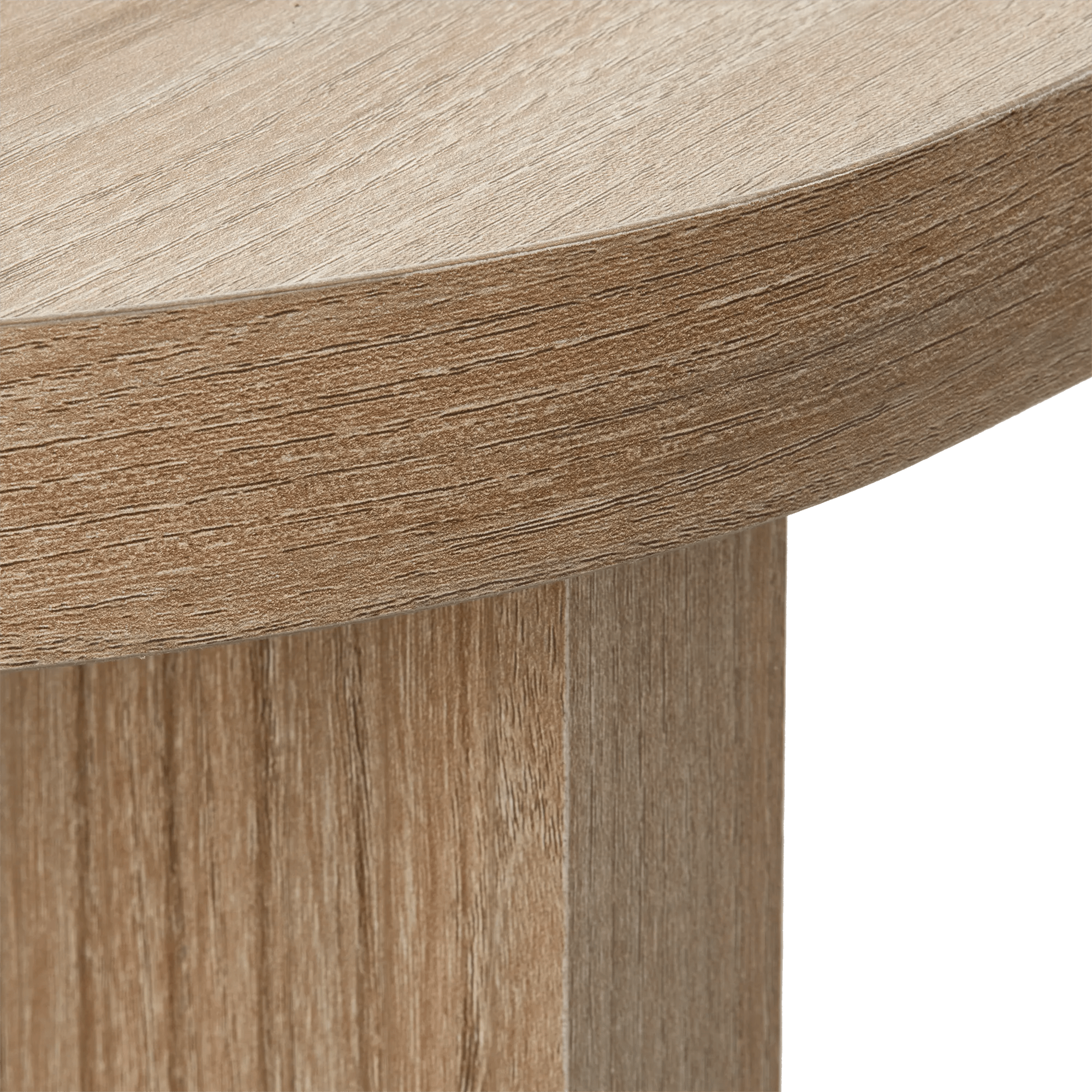Natural Wood Console